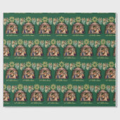 出生とエンジェルズクリスマスベビーイエズクオリティ ラッピングペーパー (フラット)