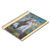 出生と動物の庭の風景 ノートブック (左側)