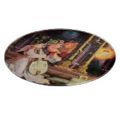 出生と天使 – クリスマスの魔法 カッティングボード (角)