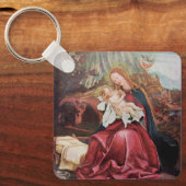 出生と天使 – クリスマスの魔法 キーホルダー (正面)