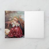 出生と天使 – クリスマスの魔法 シーズンカード (内部)