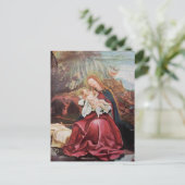 出生と天使 – クリスマスの魔法 シーズンポストカード (スタンド正面)