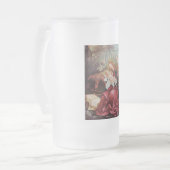 出生と天使 – クリスマスの魔法 フロストグラスビールジョッキ (正面左)