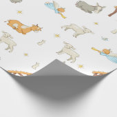 出生のクリスマスのラッピングペーパーのクリスチャン ラッピングペーパー (角)