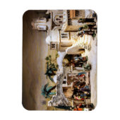 出生のクリスマスシーンの装飾 マグネット (縦)