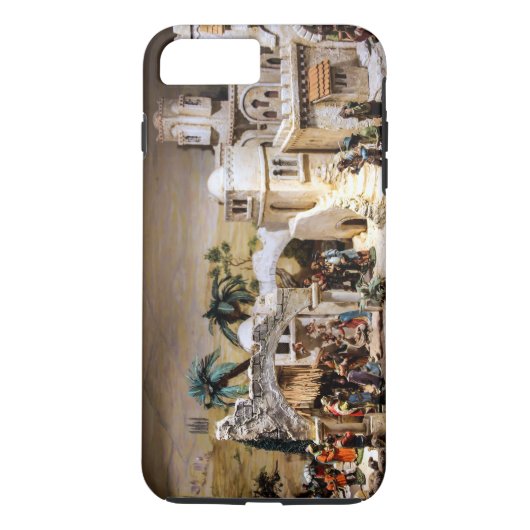 出生のクリスマスシーン設定 Case-Mate iPhoneケース (裏面)