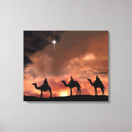 出生のクリスマスプレゼント キャンバスプリント