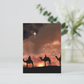 出生のクリスマスプレゼント シーズンポストカード (スタンド正面)