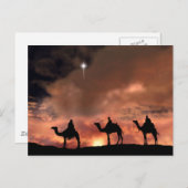 出生のクリスマスプレゼント シーズンポストカード (正面/裏面)