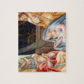 出生のクリスマスプレゼント ジグソーパズル (縦)