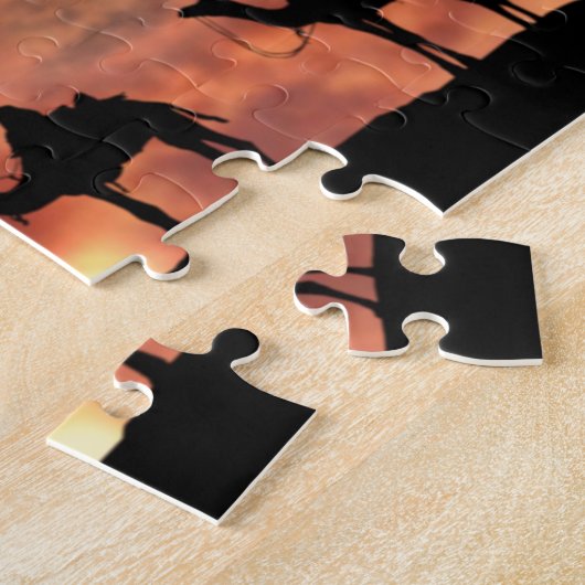 出生のクリスマスプレゼント ジグソーパズル (側面)