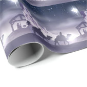 出生のクリスマス場面 ラッピングペーパー (ロールコーナー)