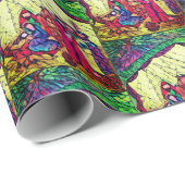 出生のクリスマス:ベビーイエス,マニガーのマリヤ ラッピングペーパー (ロールコーナー)