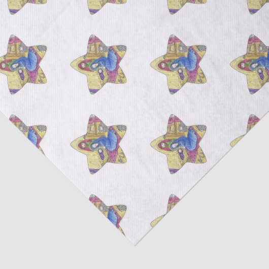 出生のクリスマス：ベビーイエス，マニガーのマリヤ 薄葉紙 (詳細)