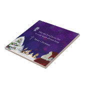 出生のサンタ タイル (側面)