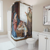 出生のシャワー・カーテン#3 シャワーカーテン (インサイチュ)