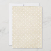 出生の喜びへ世界のクリスマスパーティー 招待状 (裏面)