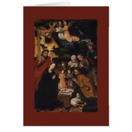 出生の場面クリブの子女イエスへの崇拝