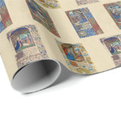 出生の極彩色写本の包装紙 ラッピングペーパー (ロールコーナー)