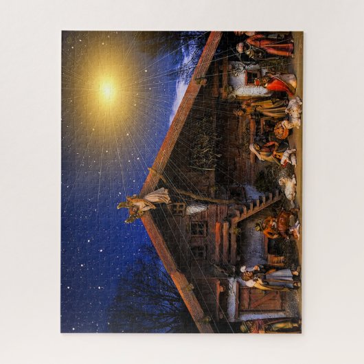 出生の白熱［赤熱］光を放つな星の写真のパズル ジグソーパズル (縦)