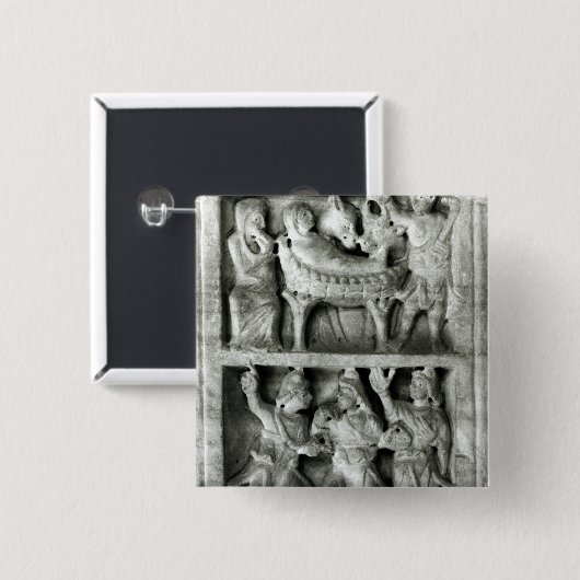 出生の石棺 缶バッジ (正面&裏面)