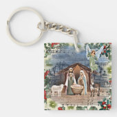 出生の風景、世界への喜び キーホルダー (正面)