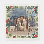 出生の風景、世界への喜び スタンダードランチョンナプキン (正面)