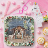 出生の風景、世界への喜び ペーパープレート (パーティー)