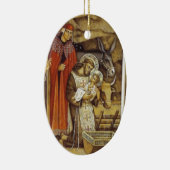 出生のSt. Francisは、キーホルダーのiPhoneを襲います セラミックオーナメント (右)