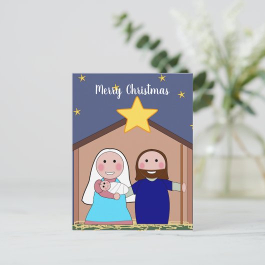 出生はがき ポストカード (スタンド正面)