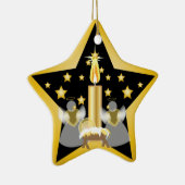 出生はオーナメントカスタマイズ セラミックオーナメント (右)