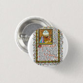 出生を用いるキリスト教の祈りの言葉 缶バッジ (正面&裏面)