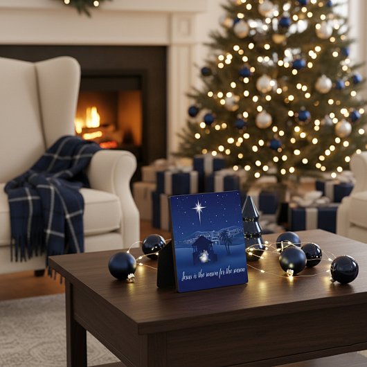 出生イエスが理由 フォトプラーク