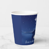 出生イエスが理由 紙コップ (正面)