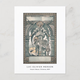 出生イエス誕生エンジェルヴィンテージクリスマス ポストカード