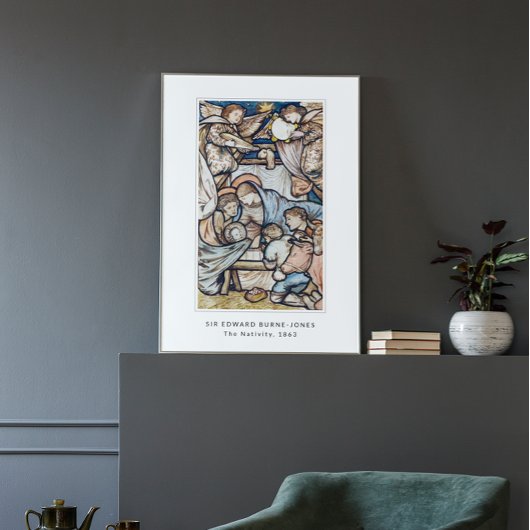 出生イエス誕生ヴィンテージクリスマス ポスター