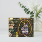 出生オーナメントイサイアセブンティーンクリスマス ポストカード (スタンド正面)