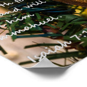 出生オーナメントイサイアセブン十四 ポスター (角)