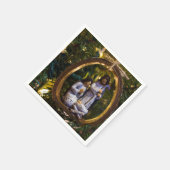 出生オーナメント スタンダードカクテルナプキン (角)