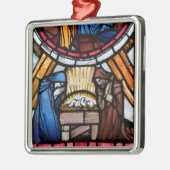 出生オーナメント メタルオーナメント (左)