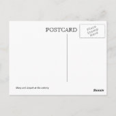 出生カード ポストカード (裏面)