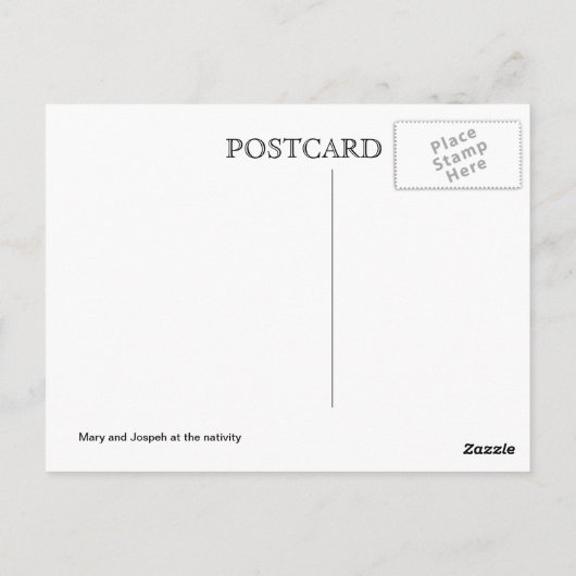 出生カード ポストカード (裏面)