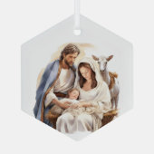 出生ガラスオーナメント ガラスオーナメント (裏面)