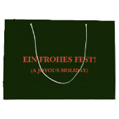 出生クラナッシュルネッサンス画家抱き枕 ラージペーパーバッグ (裏面)