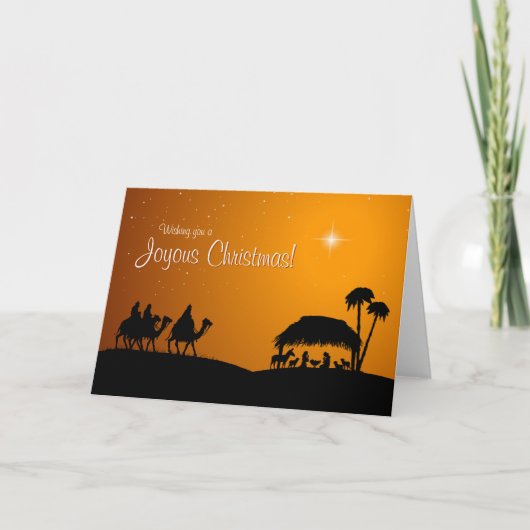 出生クリスマスカード シーズンカード (正面)