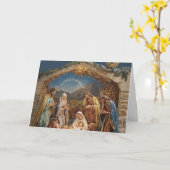 出生クリスマスカード – 子供生まれは カード (黄色い花)