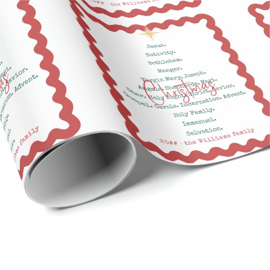 出生クリスマスキリスト教信仰イエスの宗教 ラッピングペーパー (ロールコーナー)