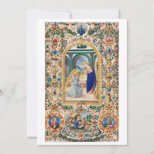 出生クリスマスキリスト教信仰イエスの宗教 招待状 (裏面)