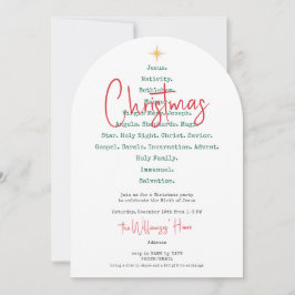 出生クリスマスキリスト教信仰イエスの宗教 招待状