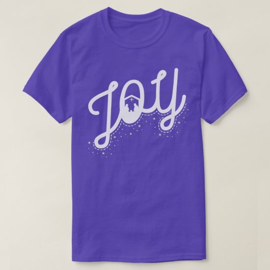 出生クリスマスバイジェスアイジョイ Tシャツ (デザイン正面)